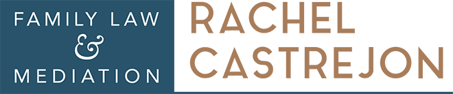 Rachel Castrejon Family Law and Meditation Logotype Retina